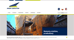 Desktop Screenshot of gryfia.com.pl